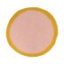 Tapis Lumbini 120 cm - pollen/rose
